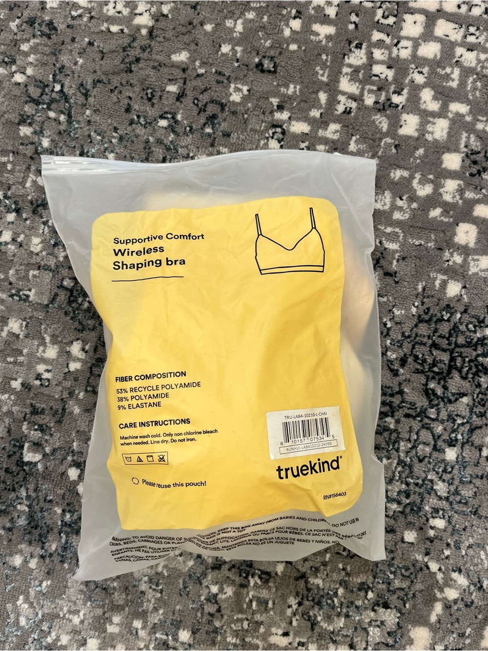 Truekind Wireless Shaping Bra - Nude